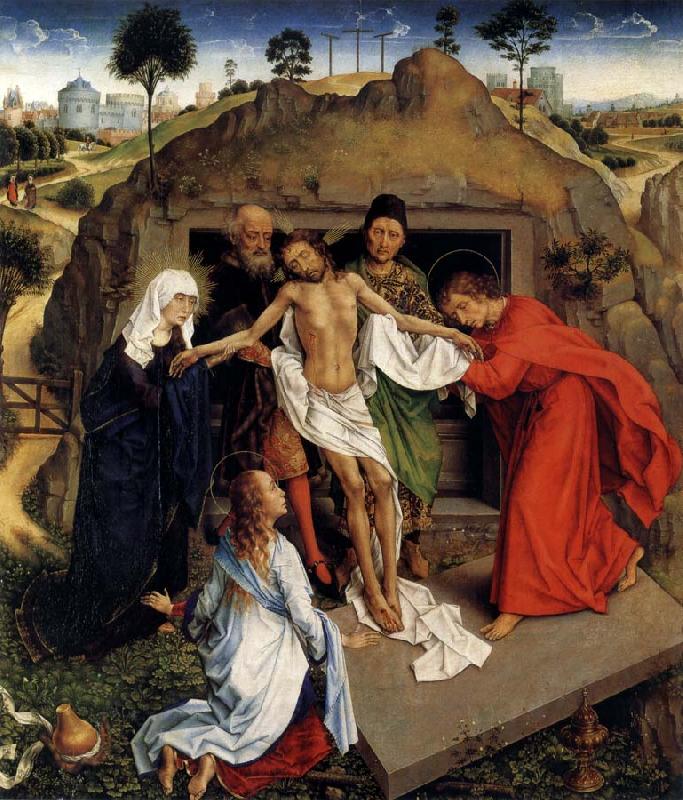 Roger Van Der Weyden The Beweinung China oil painting art